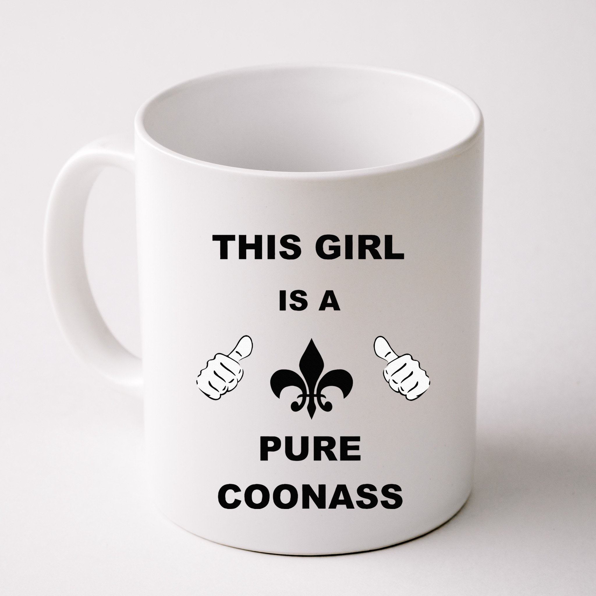 Louisiana Girl Funny Coonass Cajun Pride Mug