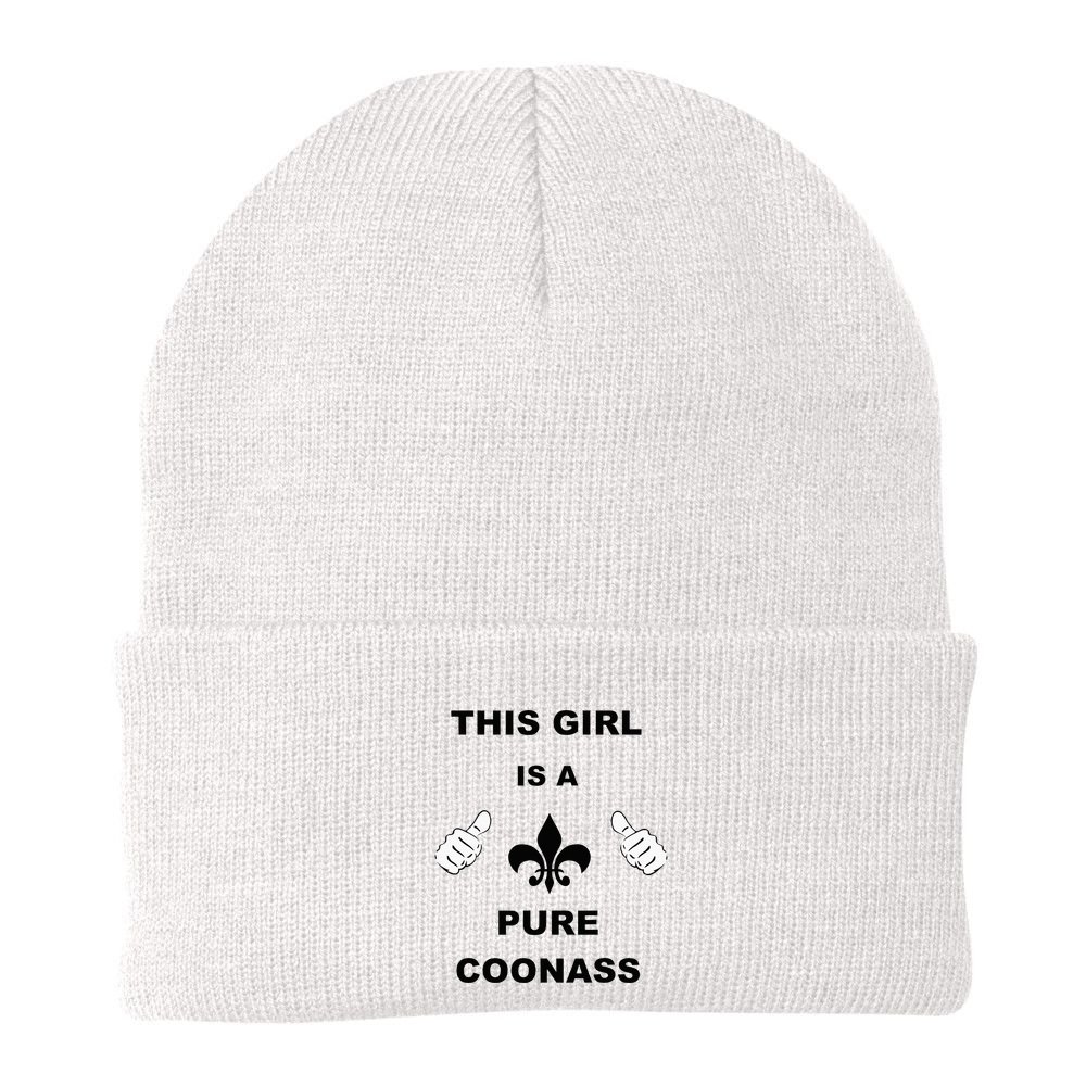 Louisiana Girl Funny Coonass Cajun Pride Beanie