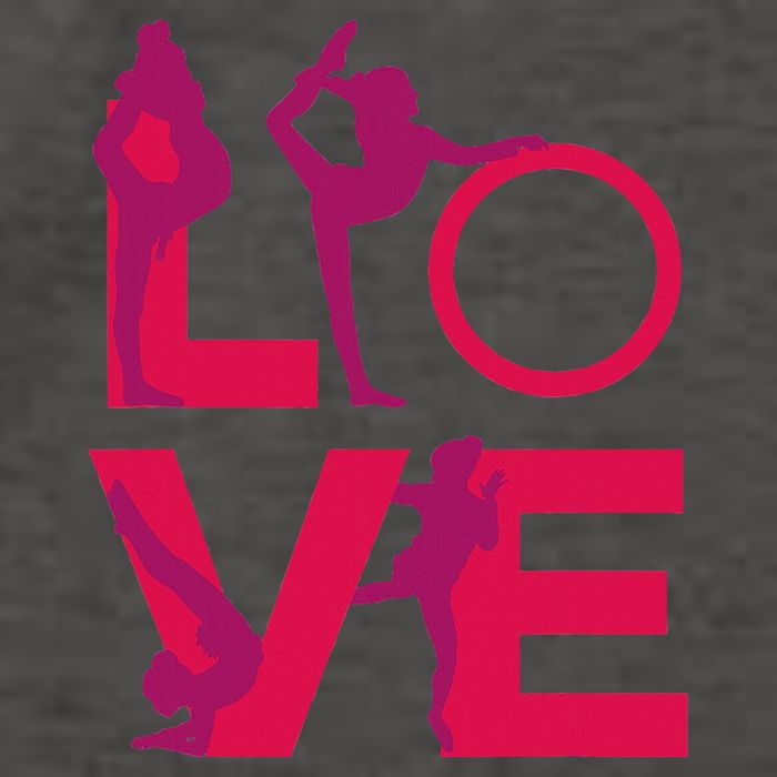 Love Gymnastics Funny Gymnast Turns Flips Girl Gift Vector Backpack