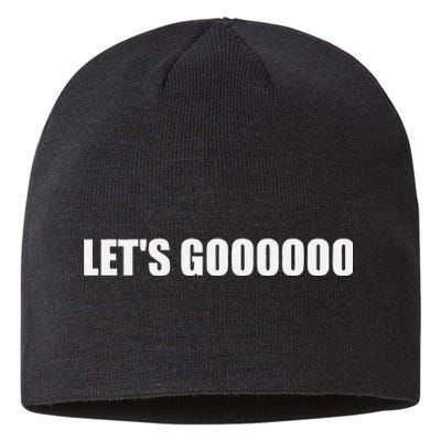 LetS Go Funny Gamer Team Sports E Sports Online Battle Sustainable Beanie