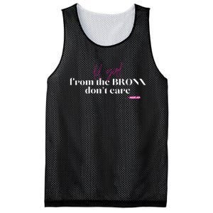 Lil Girl From The Bronx Don’T Care Fun Mesh Reversible Basketball Jersey Tank