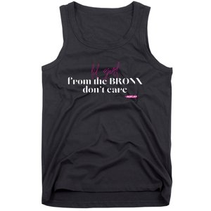 Lil Girl From The Bronx Don’T Care Fun Tank Top