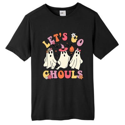 Lets Go Ghouls Funny Ghost Halloween Costume Tall Fusion ChromaSoft Performance T-Shirt