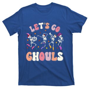 Let's Go Ghouls Spooky Season Halloween Trick Or Treat Retro Cute Gift T-Shirt