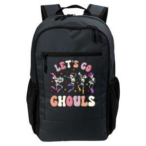 Let's Go Ghouls Spooky Season Halloween Trick Or Treat Retro Cute Gift Daily Commute Backpack