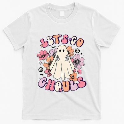 Let's Go Ghouls Retro Halloween Bachelorette Bridal Party  T-Shirt