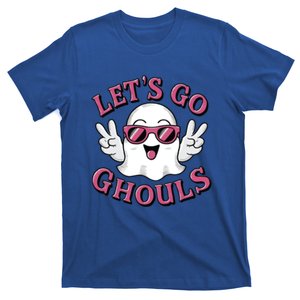 LetS Go Ghouls For Halloween Pocket Ghost Graphic Cool Gift T-Shirt