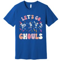 Lets Go Ghouls Spooky Season Halloween Trick Or Treat Retro Cute Gift Premium T-Shirt