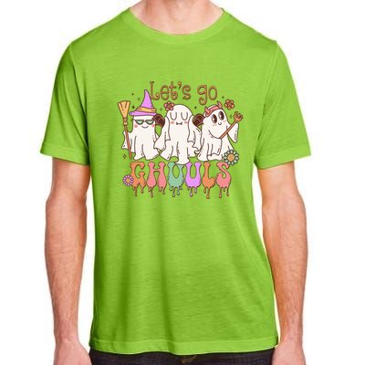 LetS Go Ghouls Funny Halloween Cute Ghost Costume Retro Gift Adult ChromaSoft Performance T-Shirt