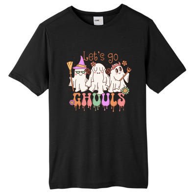 LetS Go Ghouls Funny Halloween Cute Ghost Costume Retro Gift Tall Fusion ChromaSoft Performance T-Shirt