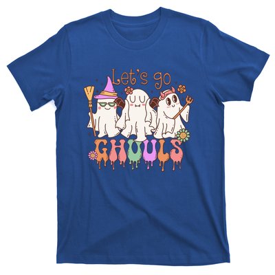 LetS Go Ghouls Funny Halloween Cute Ghost Costume Retro Gift T-Shirt