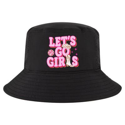 Lets Go Girl Cowgirl Howdy Cool Comfort Performance Bucket Hat