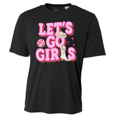 Lets Go Girl Cowgirl Howdy Cooling Performance Crew T-Shirt