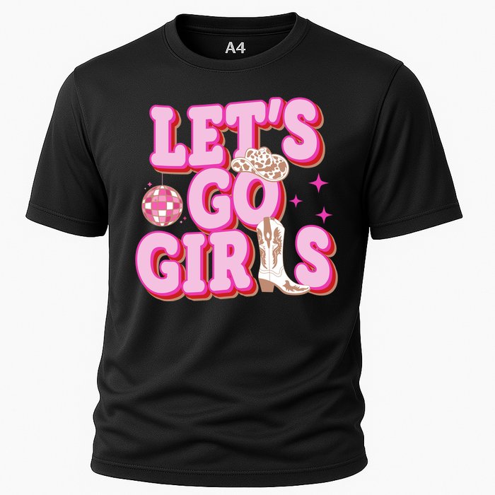 Lets Go Girl Cowgirl Howdy Cooling Performance Crew T-Shirt