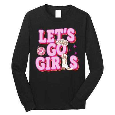 Lets Go Girl Cowgirl Howdy Long Sleeve Shirt