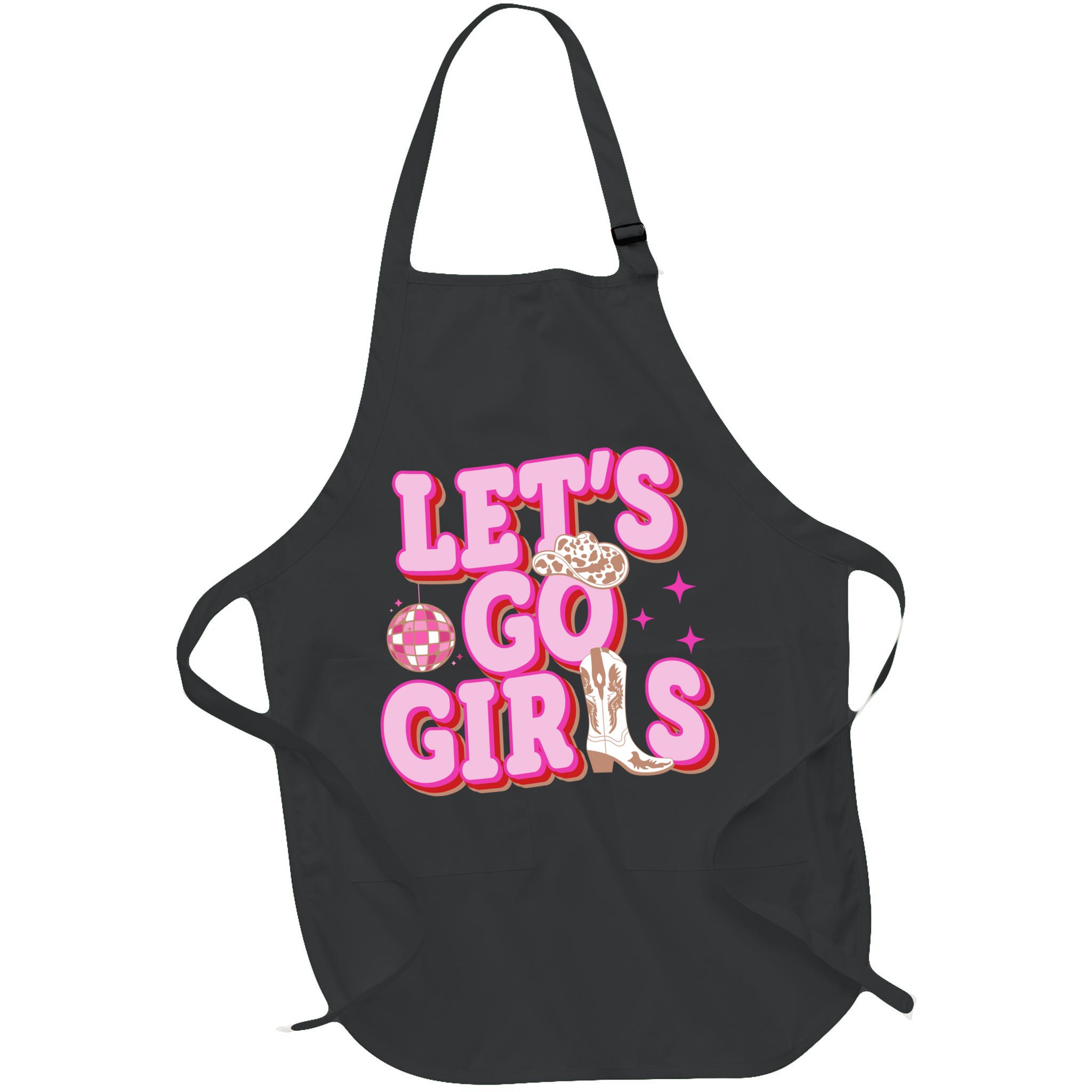 Lets Go Girl Cowgirl Howdy Apron