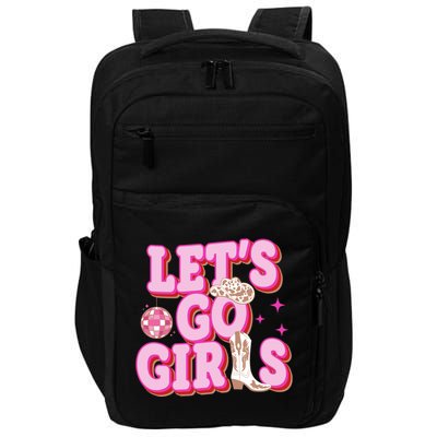 Lets Go Girl Cowgirl Howdy Impact Tech Backpack