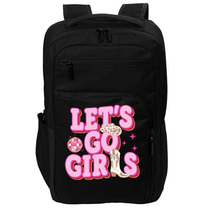 Lets Go Girl Cowgirl Howdy Impact Tech Backpack