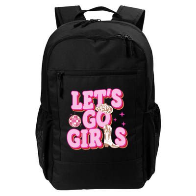 Lets Go Girl Cowgirl Howdy Daily Commute Backpack