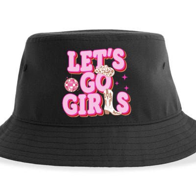 Lets Go Girl Cowgirl Howdy Sustainable Bucket Hat