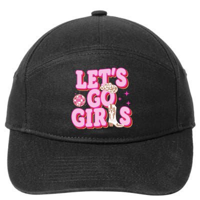 Lets Go Girl Cowgirl Howdy 7-Panel Snapback Hat