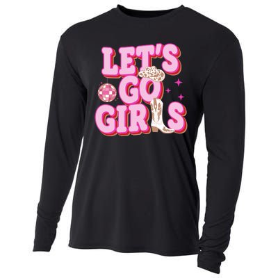 Lets Go Girl Cowgirl Howdy Cooling Performance Long Sleeve Crew