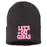 Lets Go Girl Cowgirl Howdy Sustainable Knit Beanie