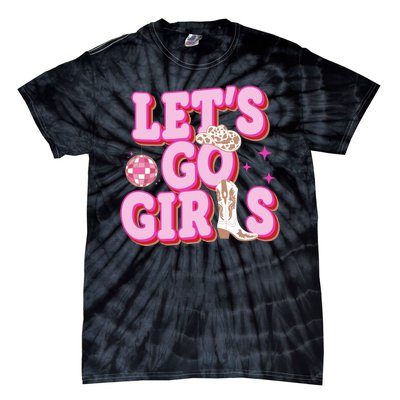 Lets Go Girl Cowgirl Howdy Tie-Dye T-Shirt