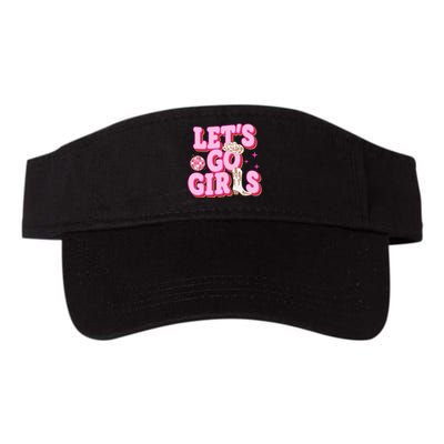 Lets Go Girl Cowgirl Howdy Valucap Bio-Washed Visor