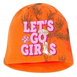 Lets Go Girl Cowgirl Howdy Kati - Camo Knit Beanie