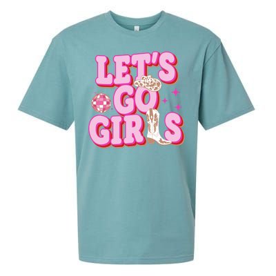 Lets Go Girl Cowgirl Howdy Sueded Cloud Jersey T-Shirt