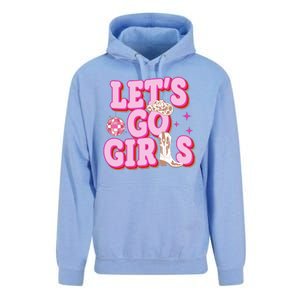 Lets Go Girl Cowgirl Howdy Unisex Surf Hoodie