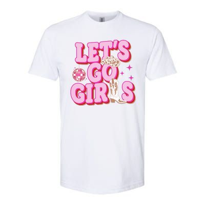 Lets Go Girl Cowgirl Howdy Softstyle® CVC T-Shirt