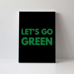 LetS Go Green Sport Wear Canvas