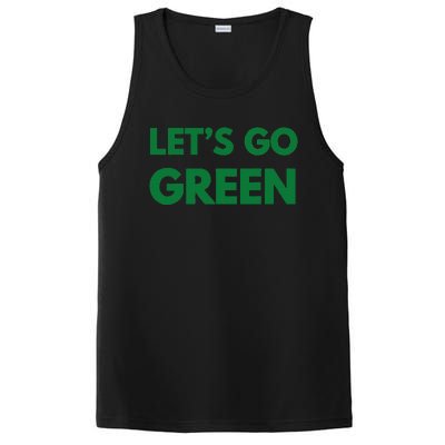 LetS Go Green Sport Wear PosiCharge Competitor Tank