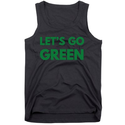 LetS Go Green Sport Wear Tank Top