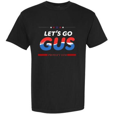 LetS Go Gus Protect Him Harris Walz 2024 For President Garment-Dyed Heavyweight T-Shirt