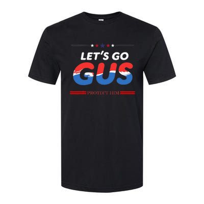 LetS Go Gus Protect Him Harris Walz 2024 For President Softstyle CVC T-Shirt