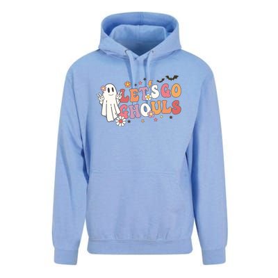 Lets Go Ghouls Ghost Funny Halloween Costume Unisex Surf Hoodie