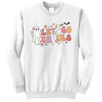 Lets Go Ghouls Ghost Funny Halloween Costume Sweatshirt