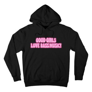 Littlesavagedesign Good Girl Love Bass Music Hoodie