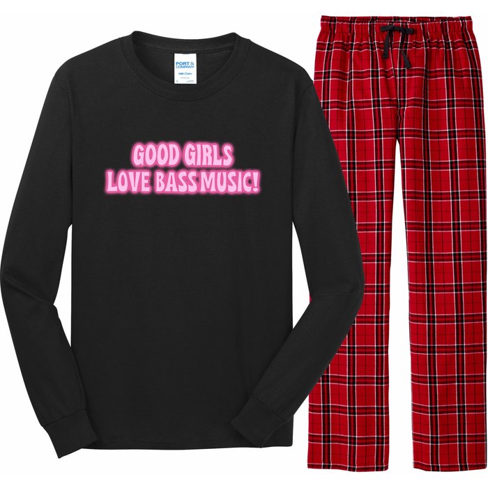 Littlesavagedesign Good Girl Love Bass Music Long Sleeve Pajama Set