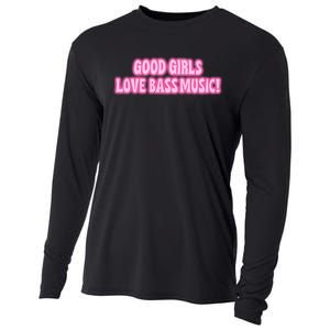 Littlesavagedesign Good Girl Love Bass Music Cooling Performance Long Sleeve Crew