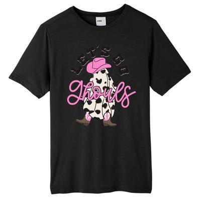 Let’s Go Ghouls Halloween Spooky Western Cowgirl Retro Tall Fusion ChromaSoft Performance T-Shirt