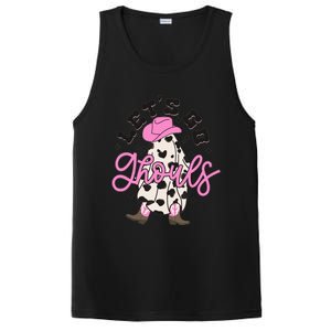 Let’s Go Ghouls Halloween Spooky Western Cowgirl Retro PosiCharge Competitor Tank