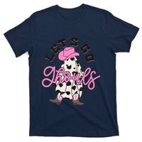 Let’s Go Ghouls Halloween Spooky Western Cowgirl Retro T-Shirt