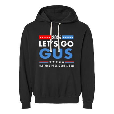 Lets Go Gus Walz Garment-Dyed Fleece Hoodie