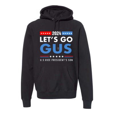 Lets Go Gus Walz Premium Hoodie