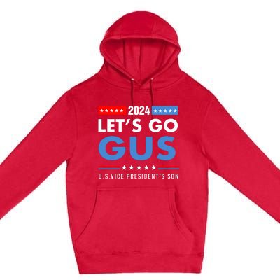 Lets Go Gus Walz Premium Pullover Hoodie