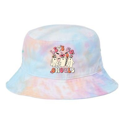 Lets Go Ghouls Halloween Tie Dye Newport Bucket Hat